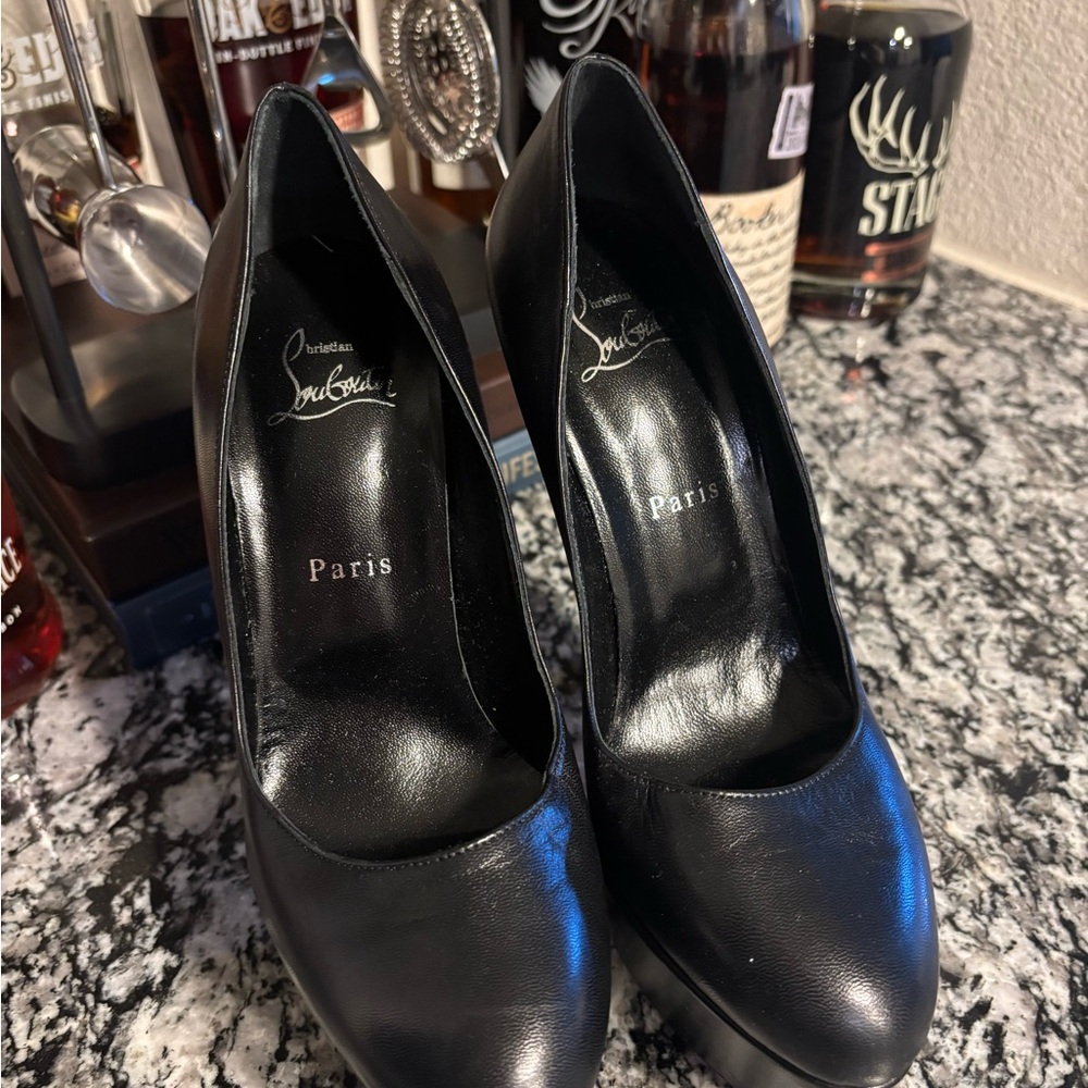 Christian Louboutin Black Stiletto Heels